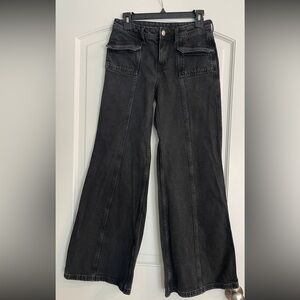 H&M Charcoal Flare Jeans